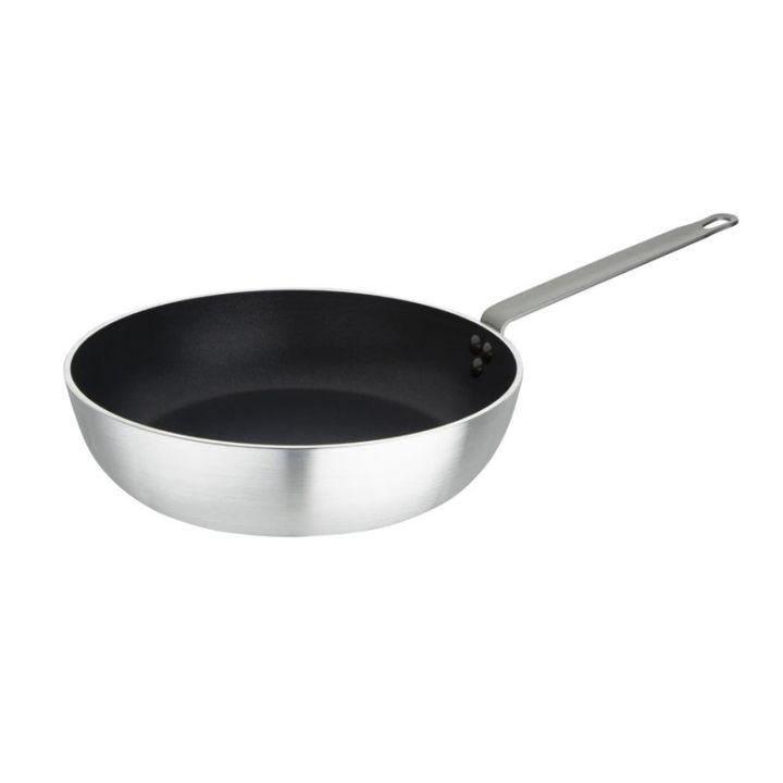 Sauteuse en aluminium PRO 3,6 Litres, (Ø)320 x (H)80 mm, avec revêtement teflon antiadhésif, compatible tous feux_0