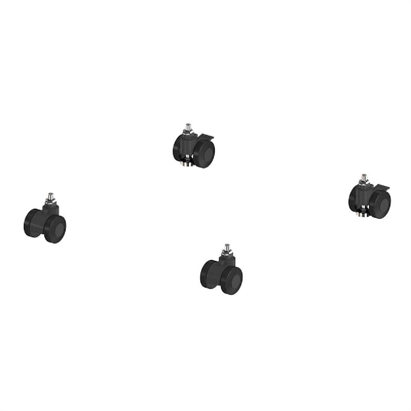 SCHROFF Varistar CP Roulettes avec pieds réglables, 400 kg, hauteur 85 ... 95 mm_0