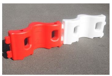 Séparateur de voie ultra compact et pratique pour les environnements urbains - K16 / BALIROUTE 500 - Eco conçu en PEHD et conforme NFP 98-454_0