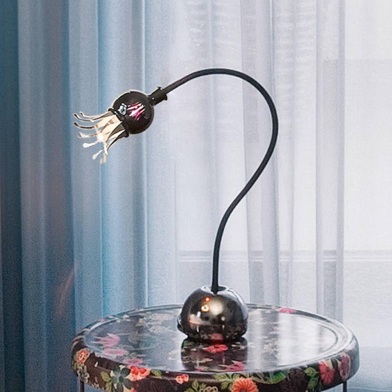SERIEN LIGHTING SERIEN.LIGHTING POPPY TABLE, NOIR/VIOLET