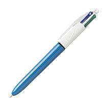 STYLO BILLE BIC 4 COULEURS RÉTRACTABLE 0,6 MM