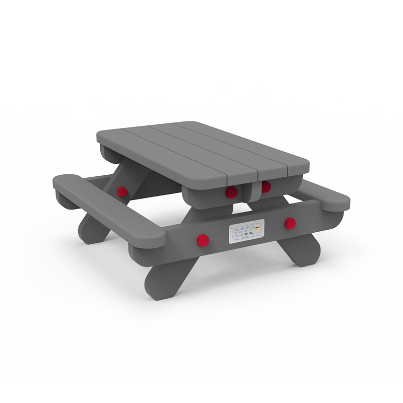 Table de pique-nique maternelle UBICUITY© - L.900 mm - UB-TPN-02 - Kit de fixation inclus_0
