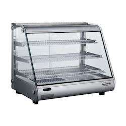 Vitrine chaude professionnelle 160L - Acier inoxydable - 857x578x698mm - COMBISTEEL - Réf. 3667335011155_0