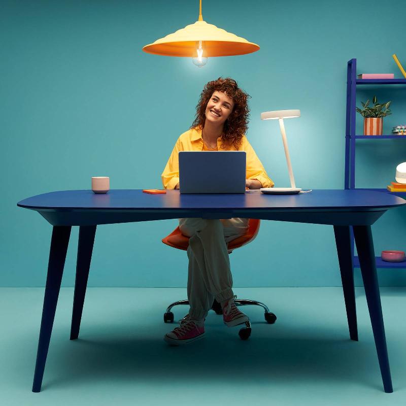 WIZ PORTRAIT LAMPE DE TABLE LED ANNEAU CAPTEUR CCT