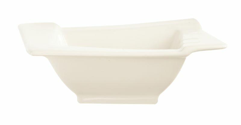 COUPELLE CARRÉ IVOIRE PORCELAINE Ø 10 CM APPETIZER ARCOROC