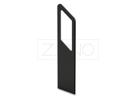 05.026 arceau urbain Opener - Zano - en acier noir ou inoxydable - hauteur 90 cm - design original_0