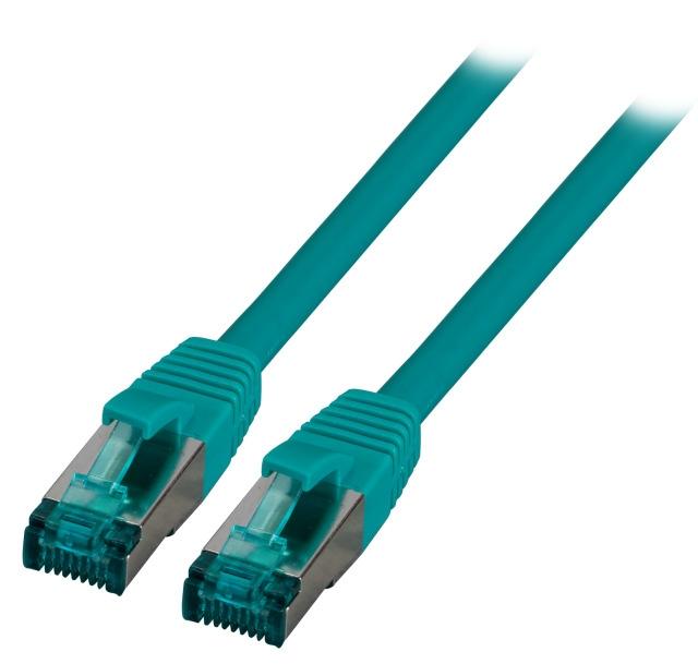 EFB ELEKTRONIK MK6001.1,5GR CÂBLE DE RÉSEAU VERT 1,5 M CAT6A S/FTP (S-_0