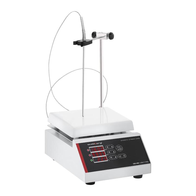 Agitateur magnétique avec plaque chauffante PRO - 660W, contrôle digital, 0-220°C, 14_0005792_0