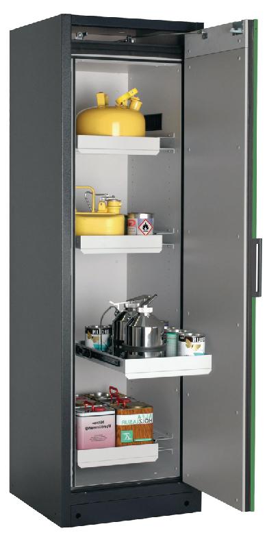 ARMOIRE SÉCURITÉ Q-PEGASUS-90 Q90.195.060.WDACR GRIS/VERT - MANUTAN COLLECTIVITÉS