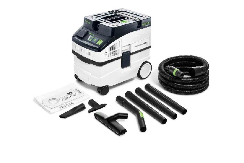 Aspirateur 350 – 1200w cleantec ct 15 e-set – FESTOOL - 577415 - 792838_0