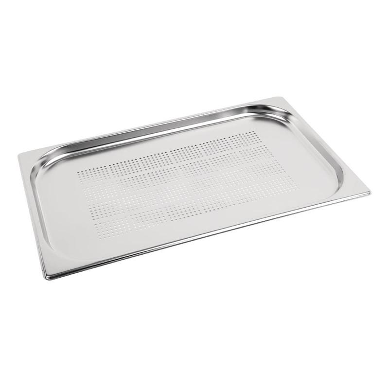 Bac gastronorme inox perforé GN 1/1 - 20mm - 3L - K827_0