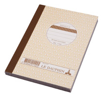 CARNET MANIFOLD LE DAUPHIN AUTOCOPIANT 10,5 X 14,8 CM 50 PAGES DOUBLE EXEMPLAIRES