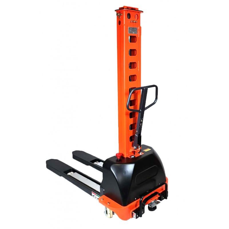 Chariot électrique autochargeur CDD05Z 0,5T 1,5M - hydraulique moderne avec option MOBILE Lift_0