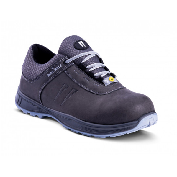 CHAUSSURE DE SÉCURITÉ BASSE LOMBA GASTON MILLE S3 SRA ESD - INTÉRIEUR MOLLETONNÉ - TAILLE 43