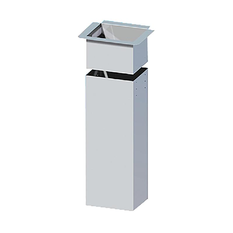 CHUTE 500F - Goulotte pour machine à glace FIM 3000 - Dimensions 580 x 580 x H500 mm_0