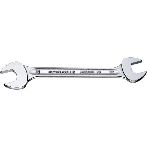CLÉ À FOURCHES DOUBLE MOTOR 10 - 21 X 23 MM STAHLWILLE