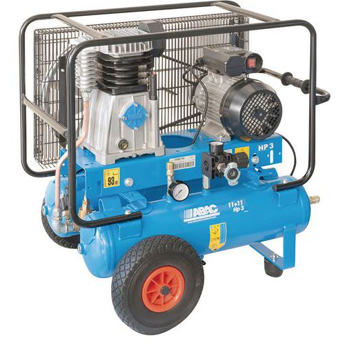 COMPRESSEUR À PISTON LUBRIFIÉ A39B 11+11 CM3 - ABAC