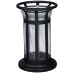CORBEILLE ACIER TULIPE VIGIPIRATE 60L
