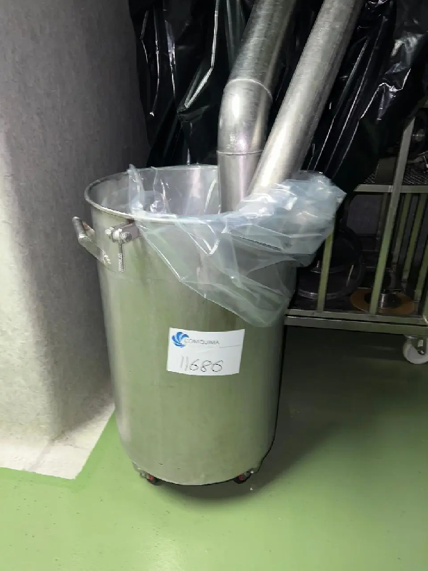 Cuve en acier inoxydable avec roues - référence : c11686 sf_0