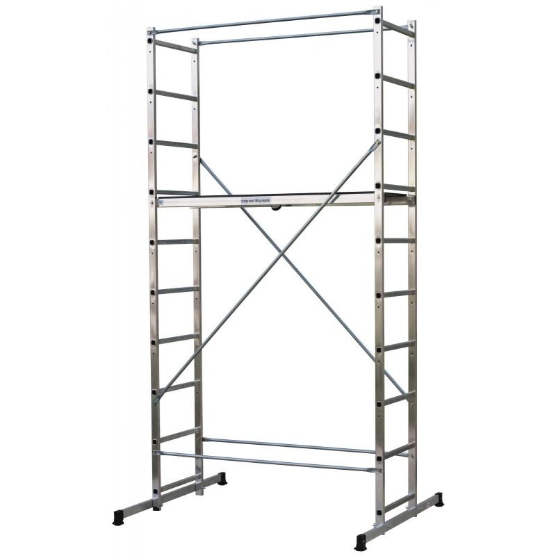 ECHAFAUDAGE ALUMINIUM B4 HAUTEUR 4 M CENTAURE