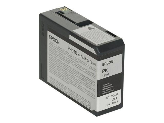 EPSON ENCRE PIGMENT NOIR PHOTO SP 3800/3880 (80ML) -  AUTHENTIQUE