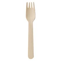 FOURCHETTE EN BOIS L 160 MM - PAQUET DE 100