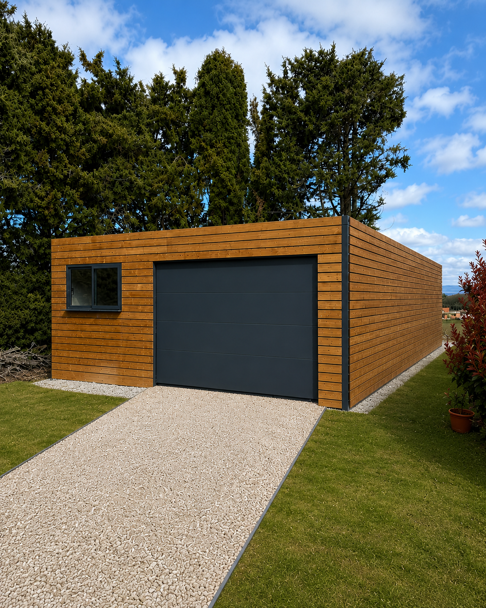Garage container de 42m²   -   entièrement équipé_1