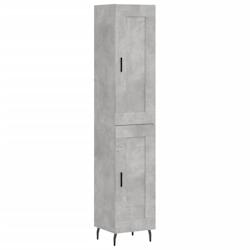 Helloshop26 - Buffet bahut commode armoire meuble de rangement organisateur cuisine salle de séjour salon haut 34,5 x 34 x 180 cm 02_0034249 - 300021_0