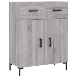 Helloshop26 - Buffet bahut commode armoire meuble de rangement organisateur cuisine salle de séjour salon sonoma 69,5 x 34 x 90 cm 02_0036472 - 30002_0