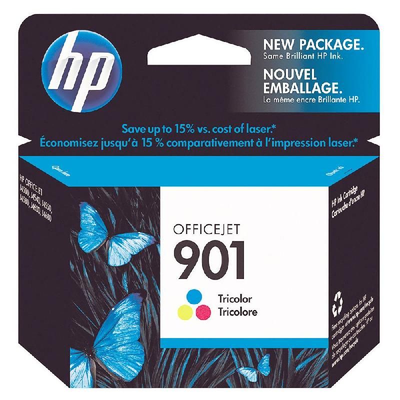 HEWLETT PACKARD CARTOUCHE D'ENCRE 901 (CC656AE) - COULEUR: TRICOLORE