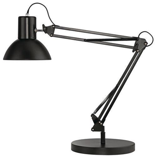 LAMPE DE BUREAU SUCCESS NOIRE 66 CM SOCLE ET PINCE - UNILUX