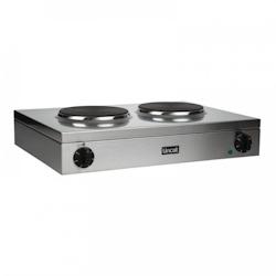 Lincat Double plaque inox de cuisson électrique 2 x (Ø)180 mm, 3000 W, 220 V - MONO - 3701188092760_0