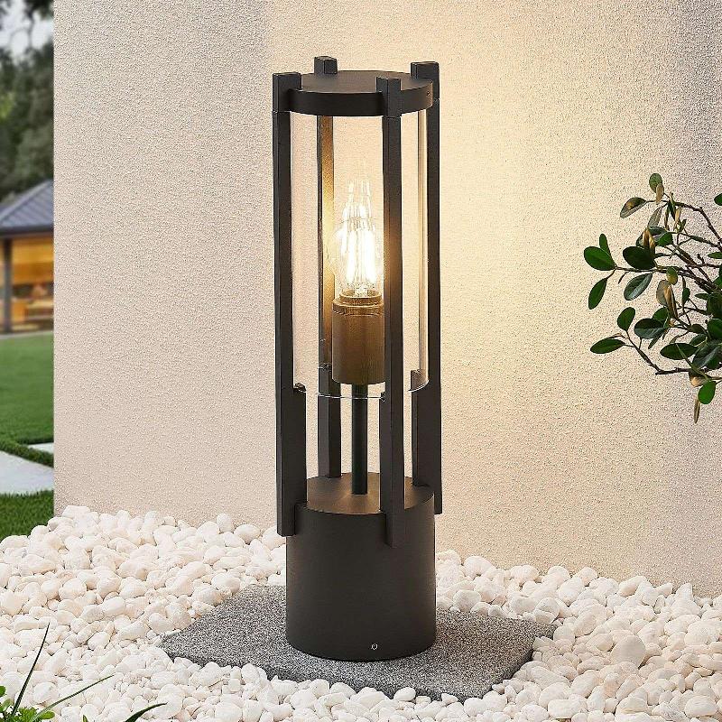 LUCANDE, LUMINAIRE POUR SOCLE BRIENNE, 50 CM, ANTHRACITE, MÉTAL