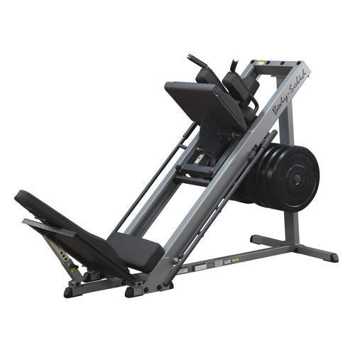 MACHINE COMBINÉ HACK SQUAT PRESSE À JAMBES - BODY SOLID - GLPH1100 DISQUES 51MM