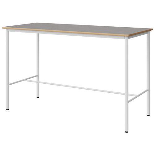 MANGE-DEB. MALIBU 180X80 4P STRAT ALAISÉ BÉTON F186/BLC 9016