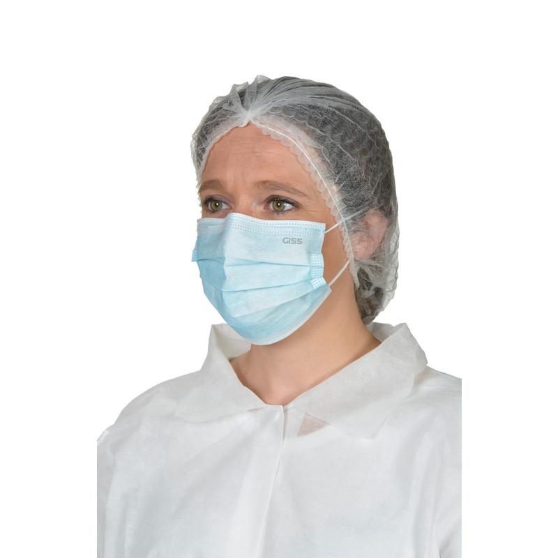 Masque chirurgical type II bleu - lot de 50 - GISS | 886304_0