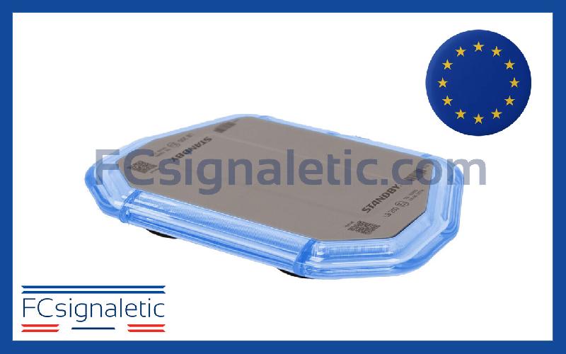 Mini rampe ORTUS LB200 bleu magnétique prise allume cigare 300mm STANDBY MERCURA 506-584-03-1-001_0