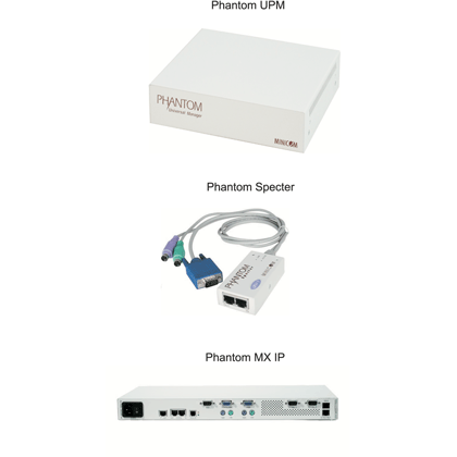 PHANTOM MX IP - Commutateur KVM jusqu'à 63 serveurs via IP avec accès multi-utilisateurs et gestion à distance_0