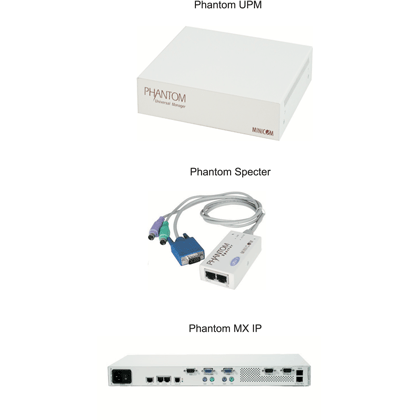 PHANTOM MX IP - COMMUTATEUR KVM JUSQU'À 63 SERVEURS VIA IP_0