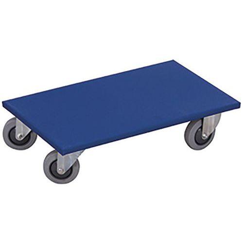 PLATEAU ROULANT AVEC ROULETTES PIVOTANTES À BANDAGE - VARIOFIT
