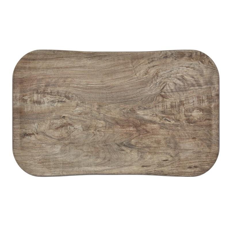 Plateaux Cambro Versa 32x53cm rectangulaires, décor rustique chêne clair - 0099511043699_0