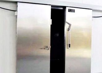 Porte de chambre froide coulissante - JingQuan - 220/380/460V - Isolation renforcée et personnalisable_0