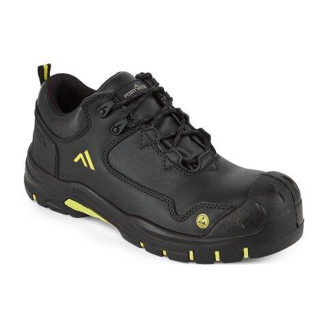 PORTWEST FC19 CHAUSSURE BASSE APEX S3S ESD HRO SR SC FO NOIR/JAUNE - TAILLE 42