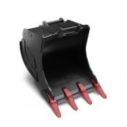 S40 Teeth Godet d'excavation - Rototilt - 100 L - Excavation Bucket avec dents_0