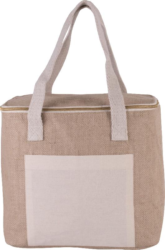 Sac isotherme en jute - modèle moyen - Réf: KI0353 - Kimood_0