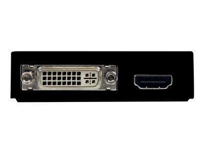 STARTECH.COM ADAPTATEUR VIDÉO MULTI-ÉCRANS USB 3.0 VERS HDMI ET DVI - CARTE GRAPHIQUE EXTERNE - M/F - 2048X1152 - ADAPTATEUR VIDÉO - HDMI / USB - CONFORMITÉ TAA
