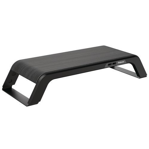 SUPPORT MONITEUR ERGONOMIQUE HANA - NOIR