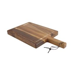 T&G WOODWARE planche acacia avec pognée 42 x 23 cm Marron Rectangle Bois - 5013338106516_0