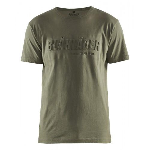 T-SHIRT DE TRAVAIL KAKI IMPRIMÉ 3D - TAILLE XS BLAKLADER