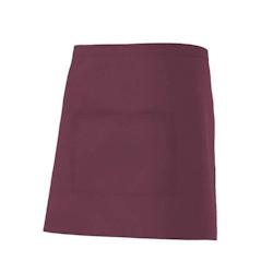 Tablier mi long VELILLA bordeaux T.Unique Velilla - rouge polyester 8435011490632_0